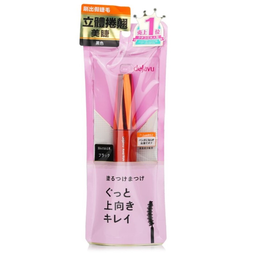 BNIB Japan Dejavu Keep Style Mascara E Black Waterproof type